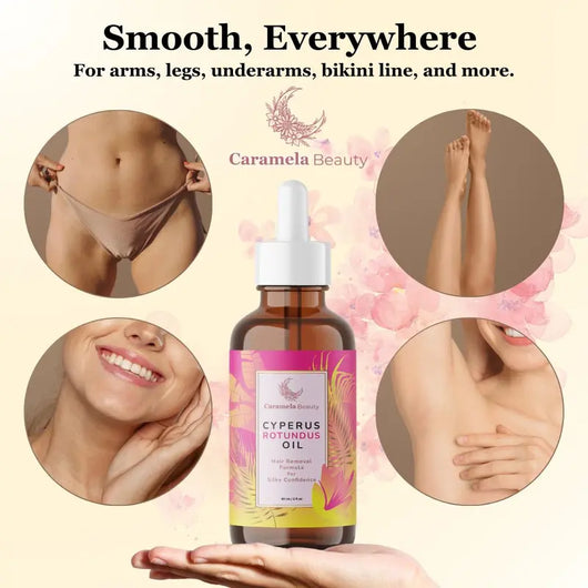 Natural Permanent Hair Remover Oil